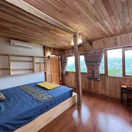 Micasa - Nha Gac Mai Tren Dinh Doi Villa กาวบั่ง ภายนอก รูปภาพ